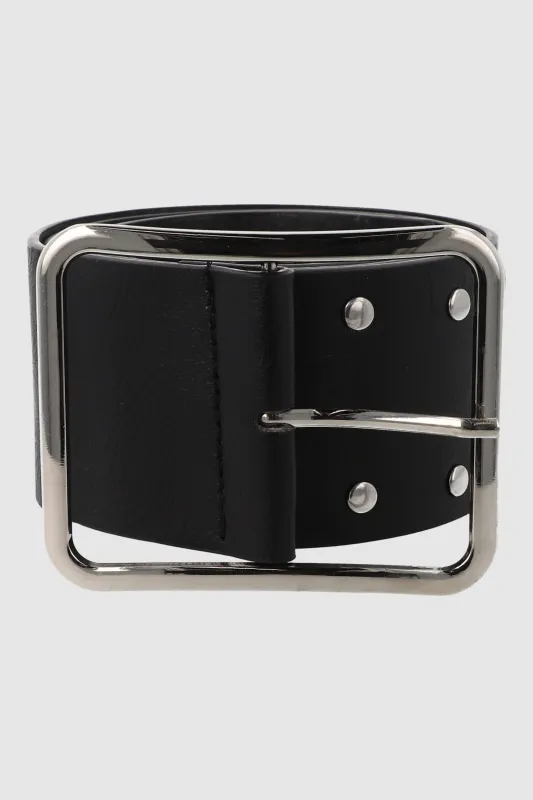 Cinturon ancho studs hebilla sold by Shasa