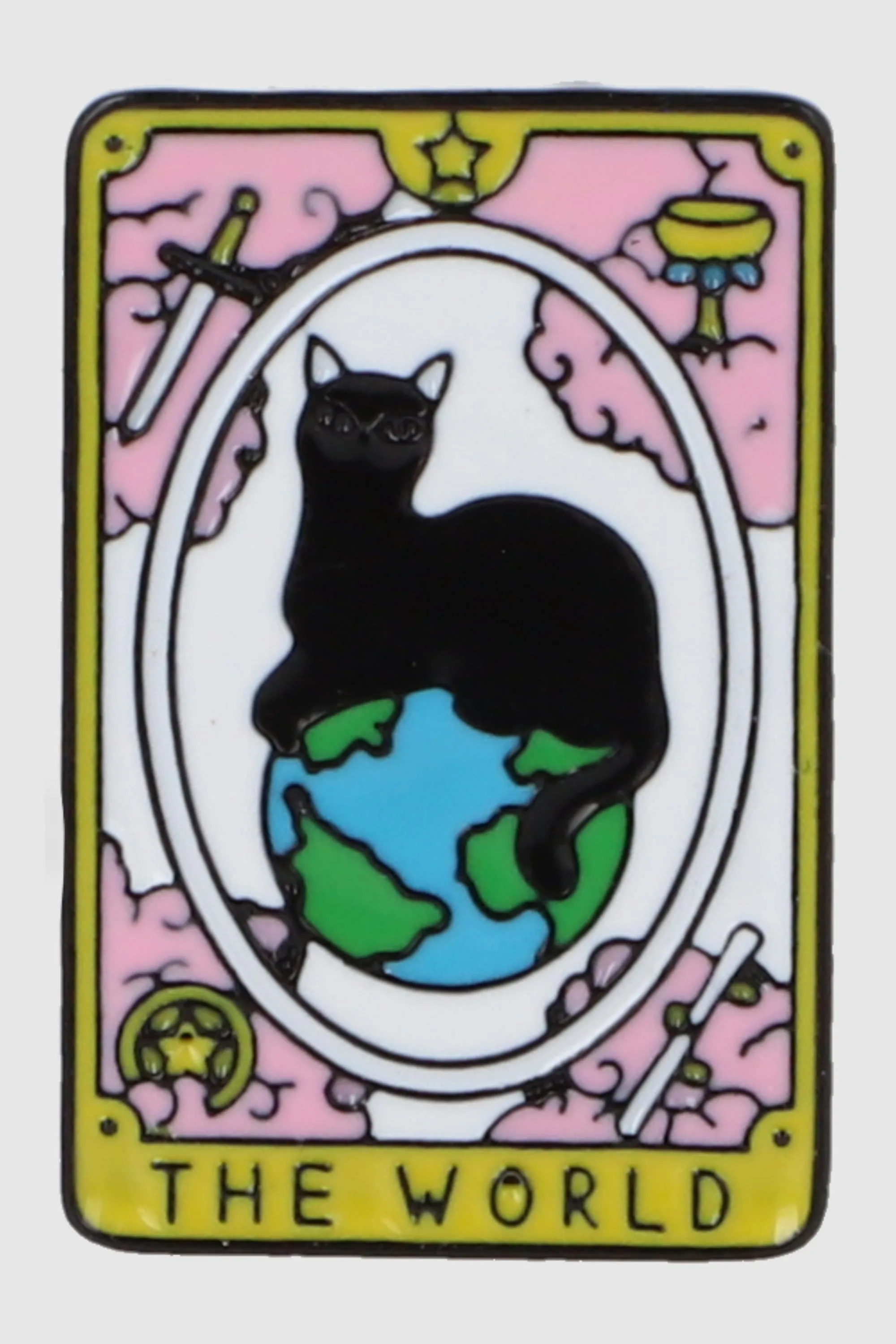 Pin carta gato sold by Shasa