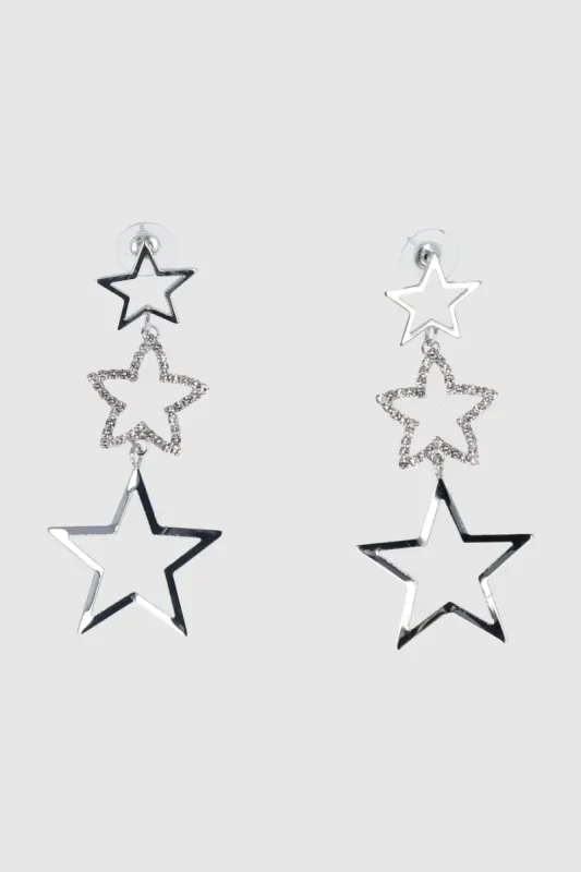Aretes Estrellas Brillos sold by Shasa