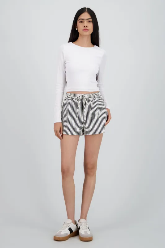 Short rayas detalle resorte sold by Shasa