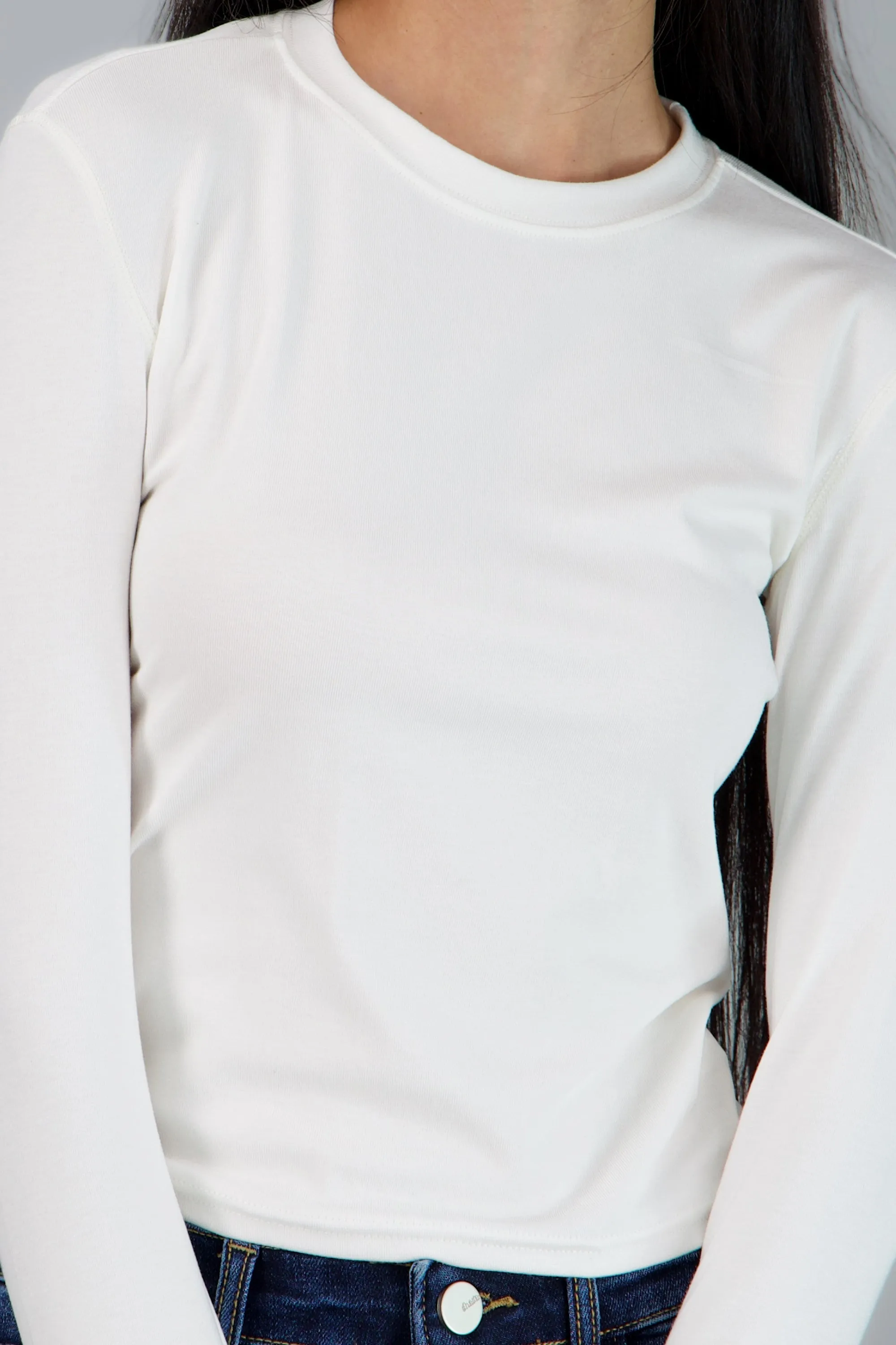 Top escote redondo manga larga sold by Shasa product image thumbnail 5