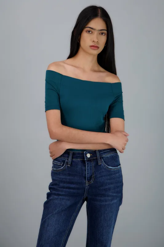 Bodysuit Liso Hombros Descubiertos sold by Shasa