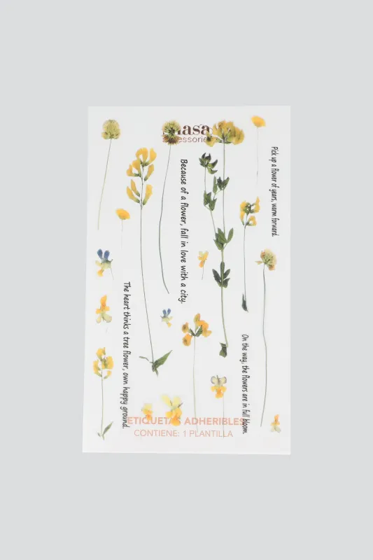 Plantilla stickers plantitas acetato sold by Shasa