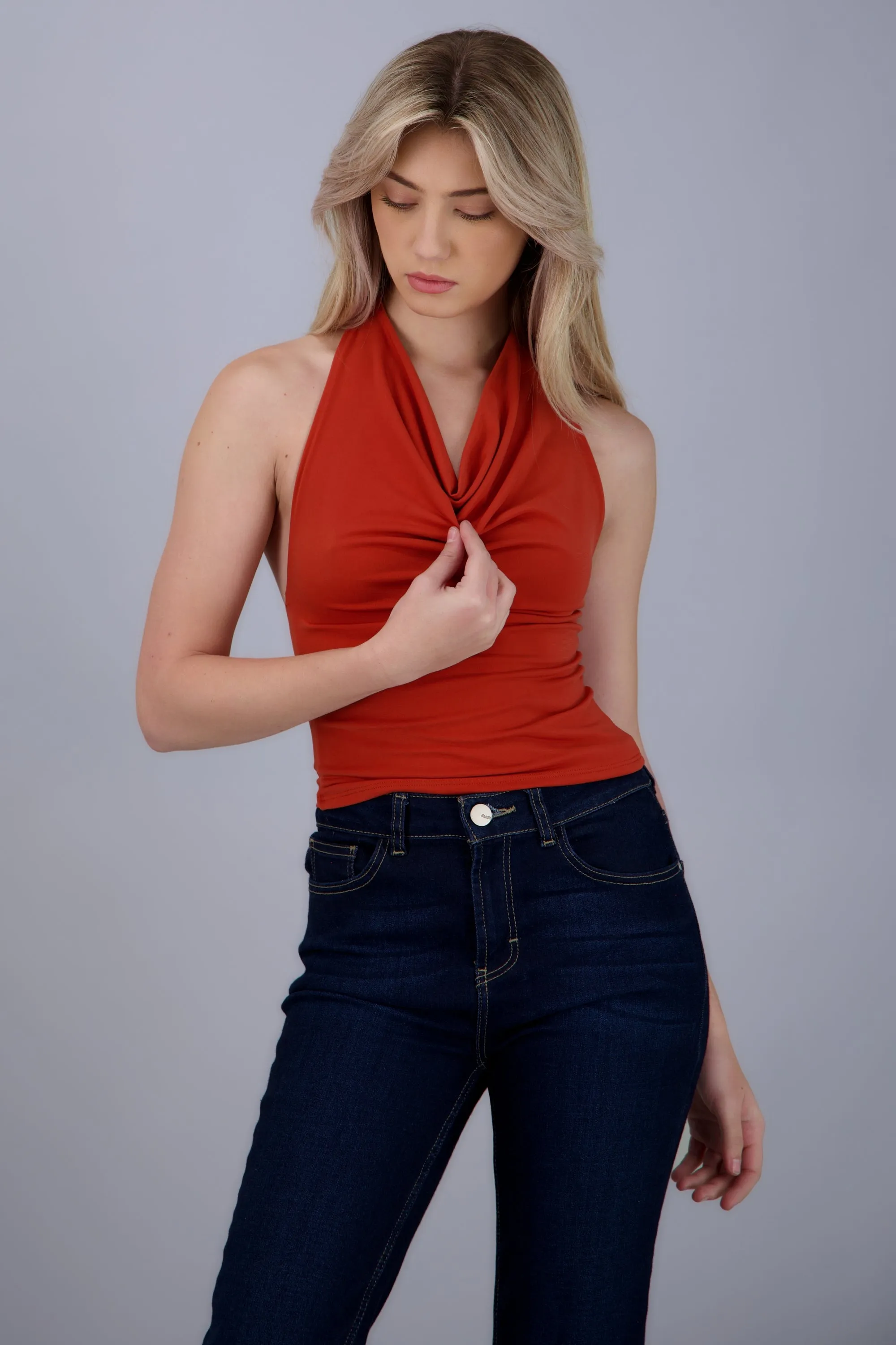 TOP HALTER ESCOTE CASCADA sold by Shasa product image thumbnail 2