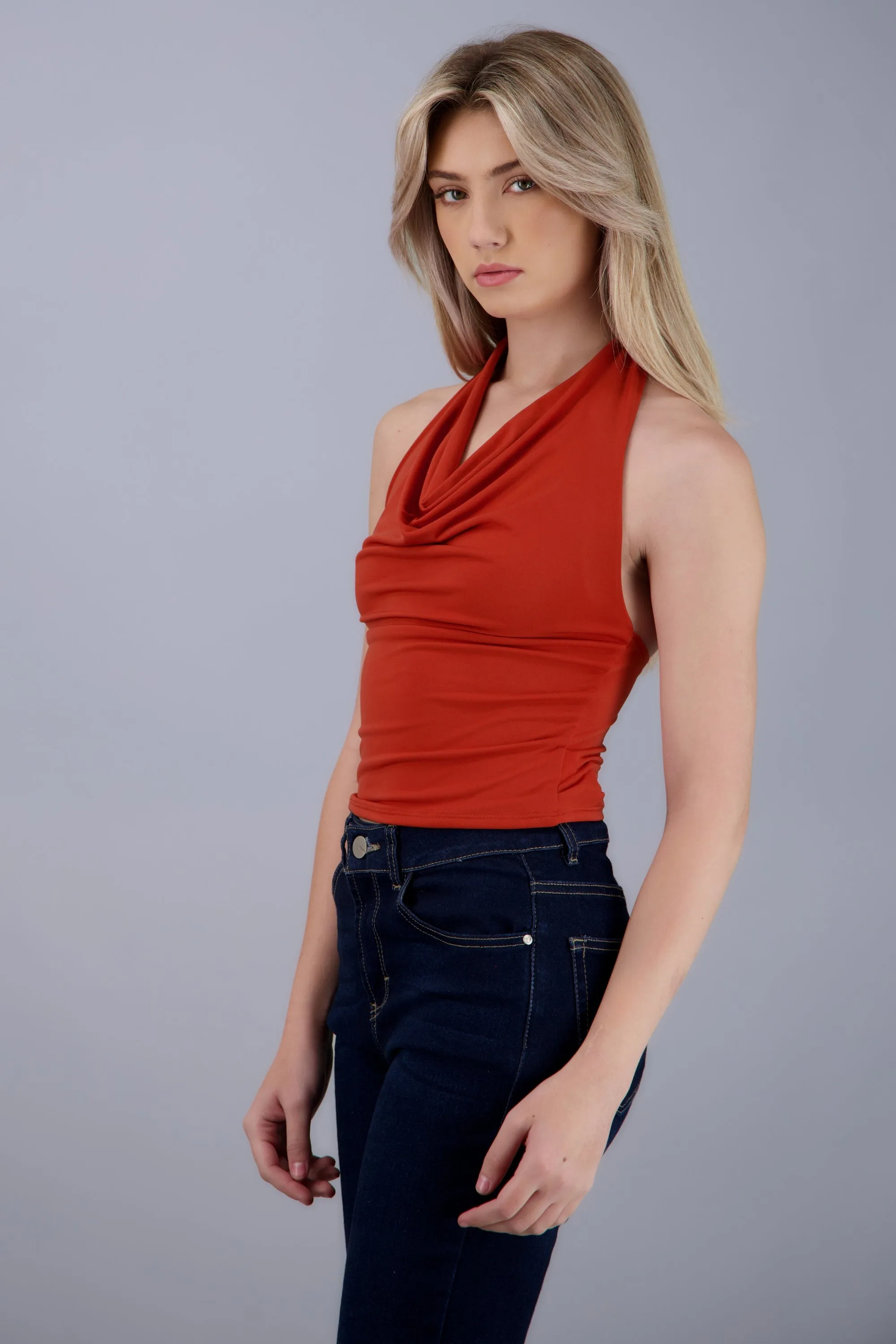 TOP HALTER ESCOTE CASCADA sold by Shasa product image thumbnail 3