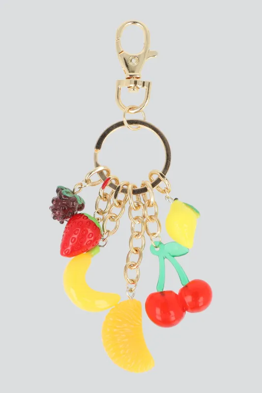 Llavero multicharm frutas sold by Shasa
