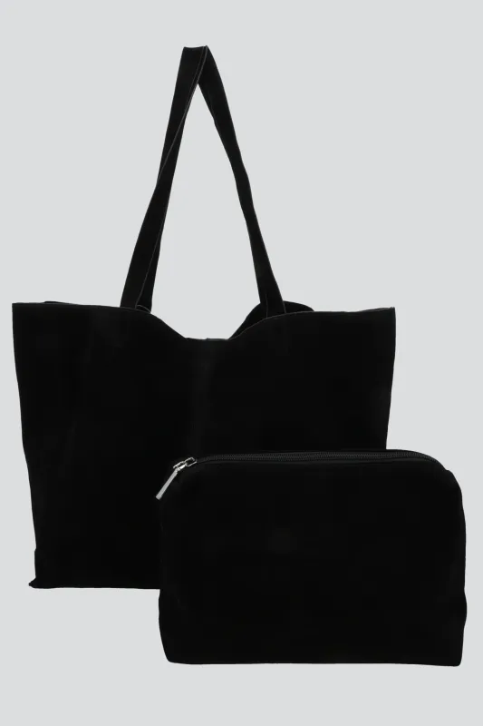 Bolsa tote suede oversize made by Shasa