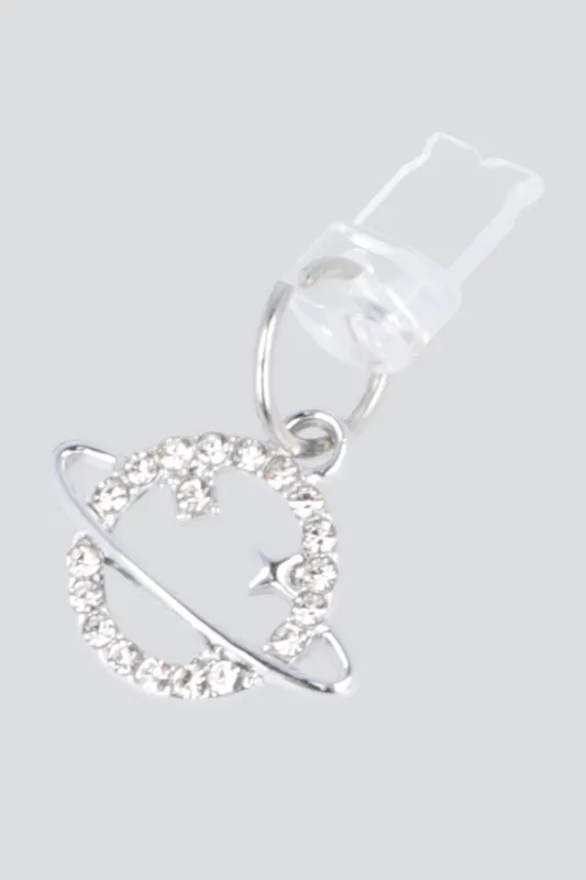 Cel charm saturno brillos lightning made by Shasa