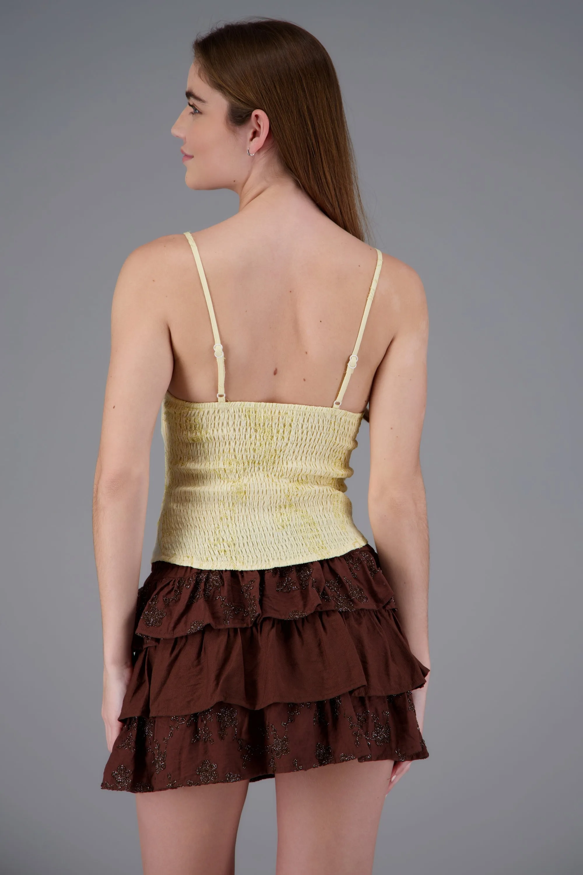 Blusa de tirantes de flores luminosas sold by Shasa product image thumbnail 4