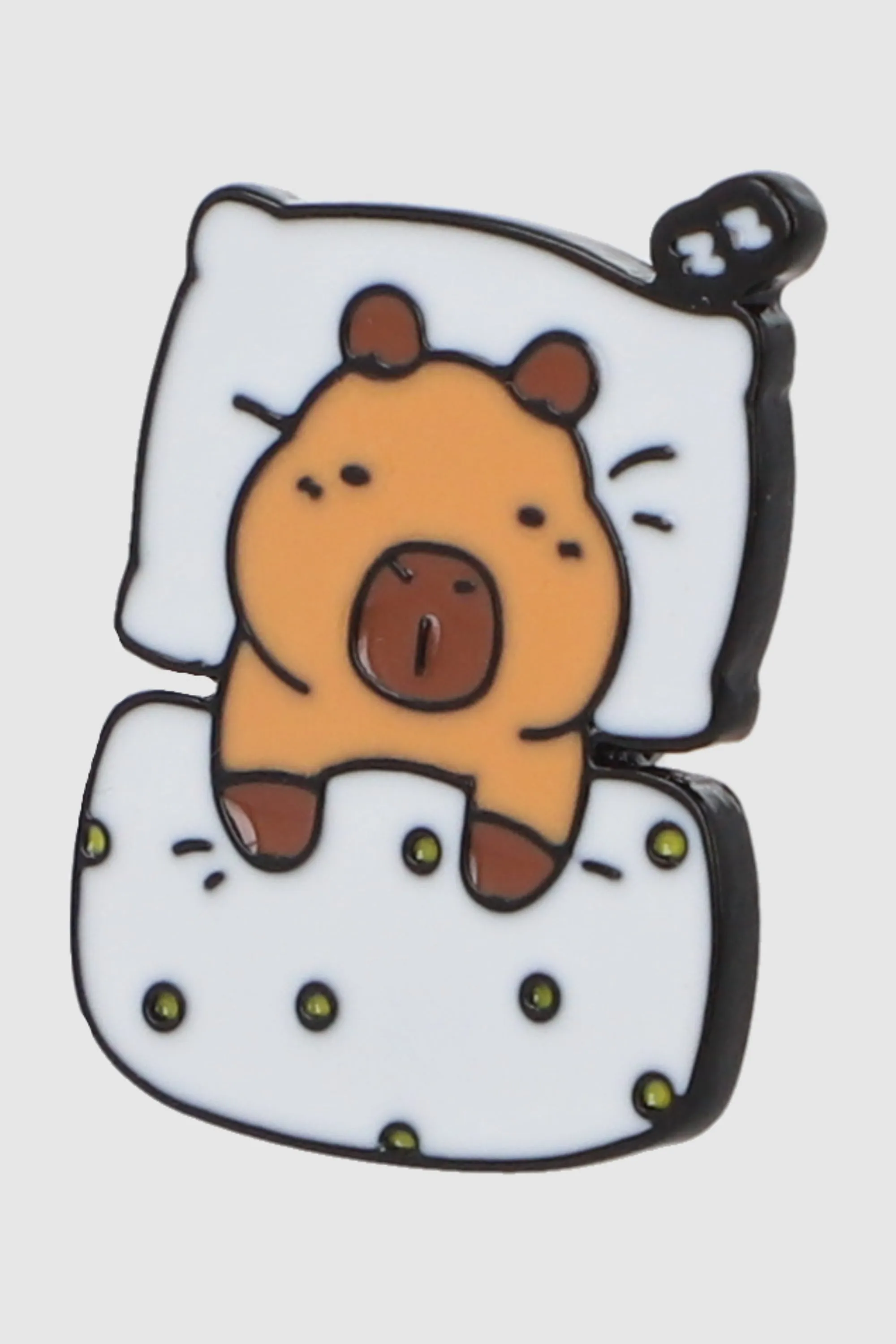 Pin capibara dormido sold by Shasa product image thumbnail 2