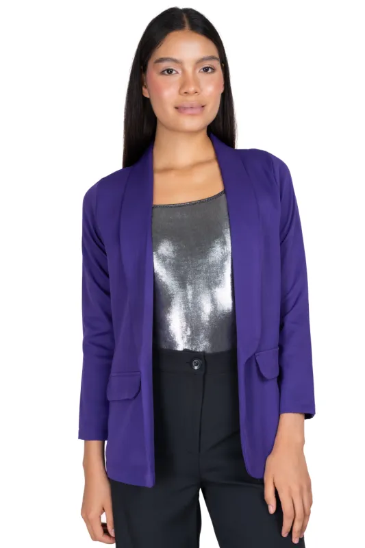 Saco Liso Solapa Recta sold by Shasa