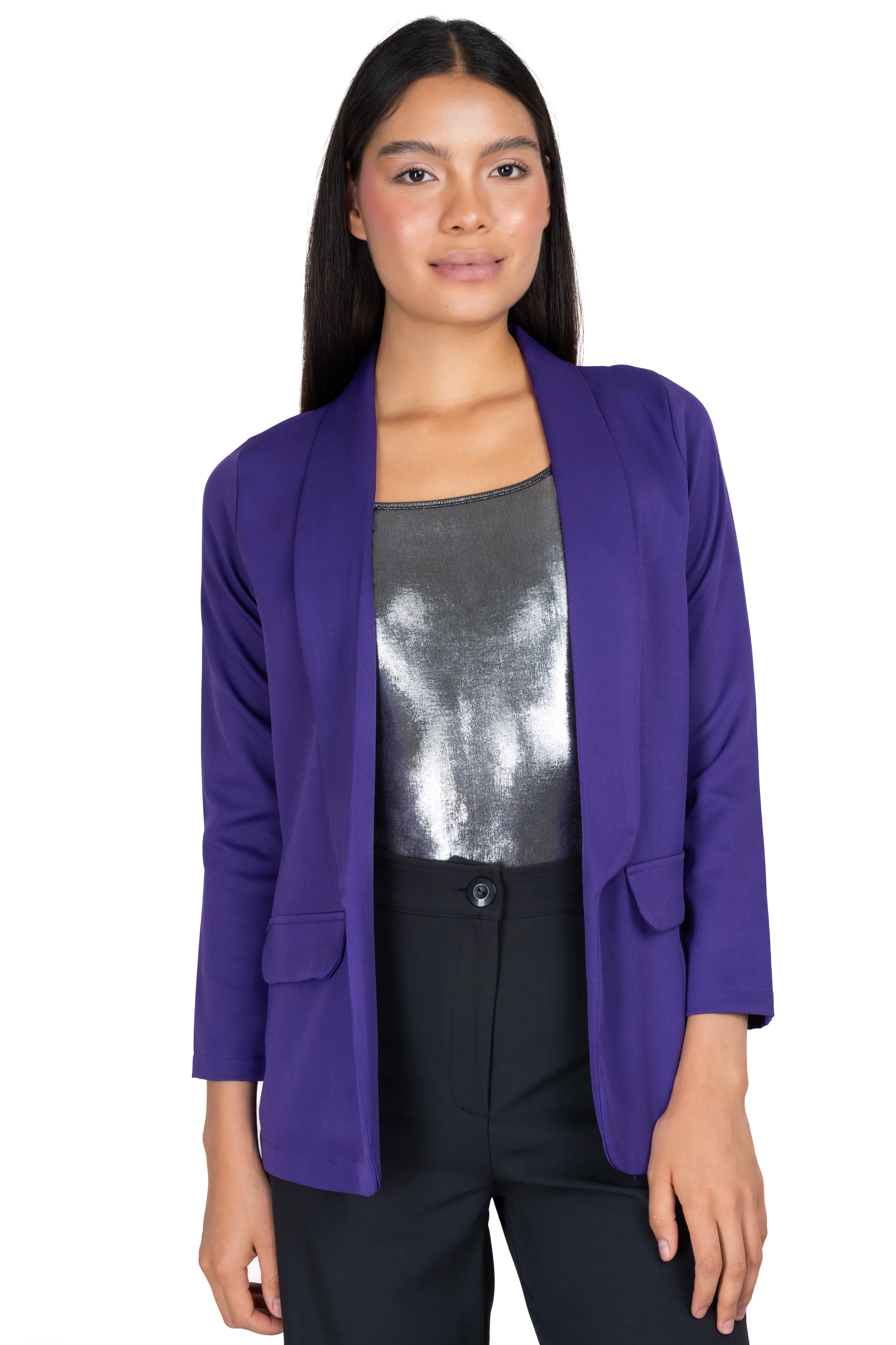 Saco Liso Solapa Recta sold by Shasa