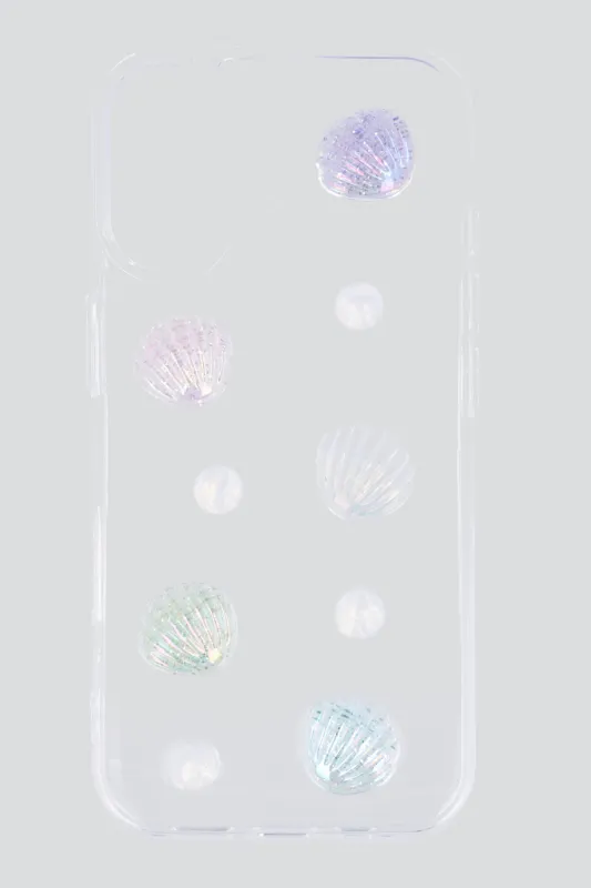 Funda iphone 17 conchas y perlas made by Shasa