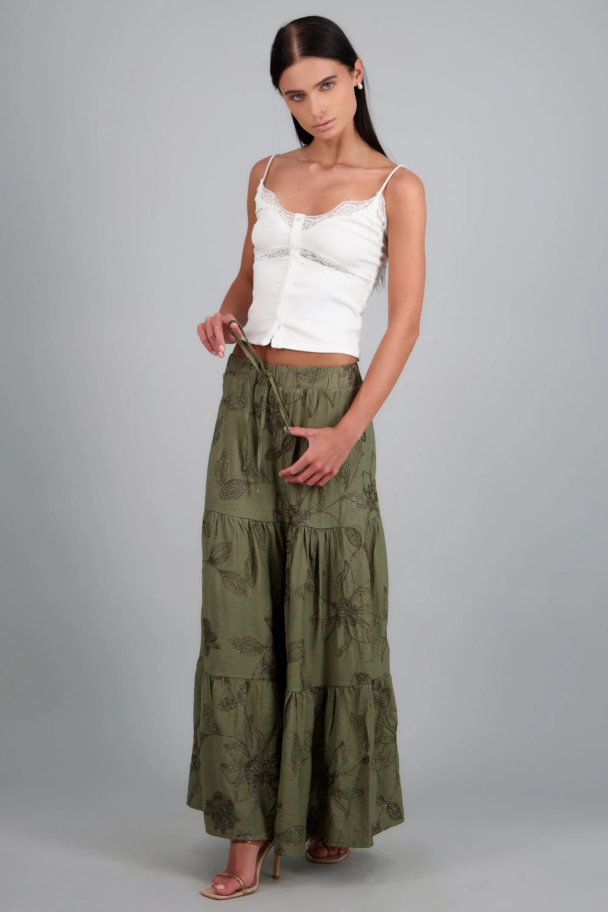 Maxi falde de flores luminosas sold by Shasa product image thumbnail 2