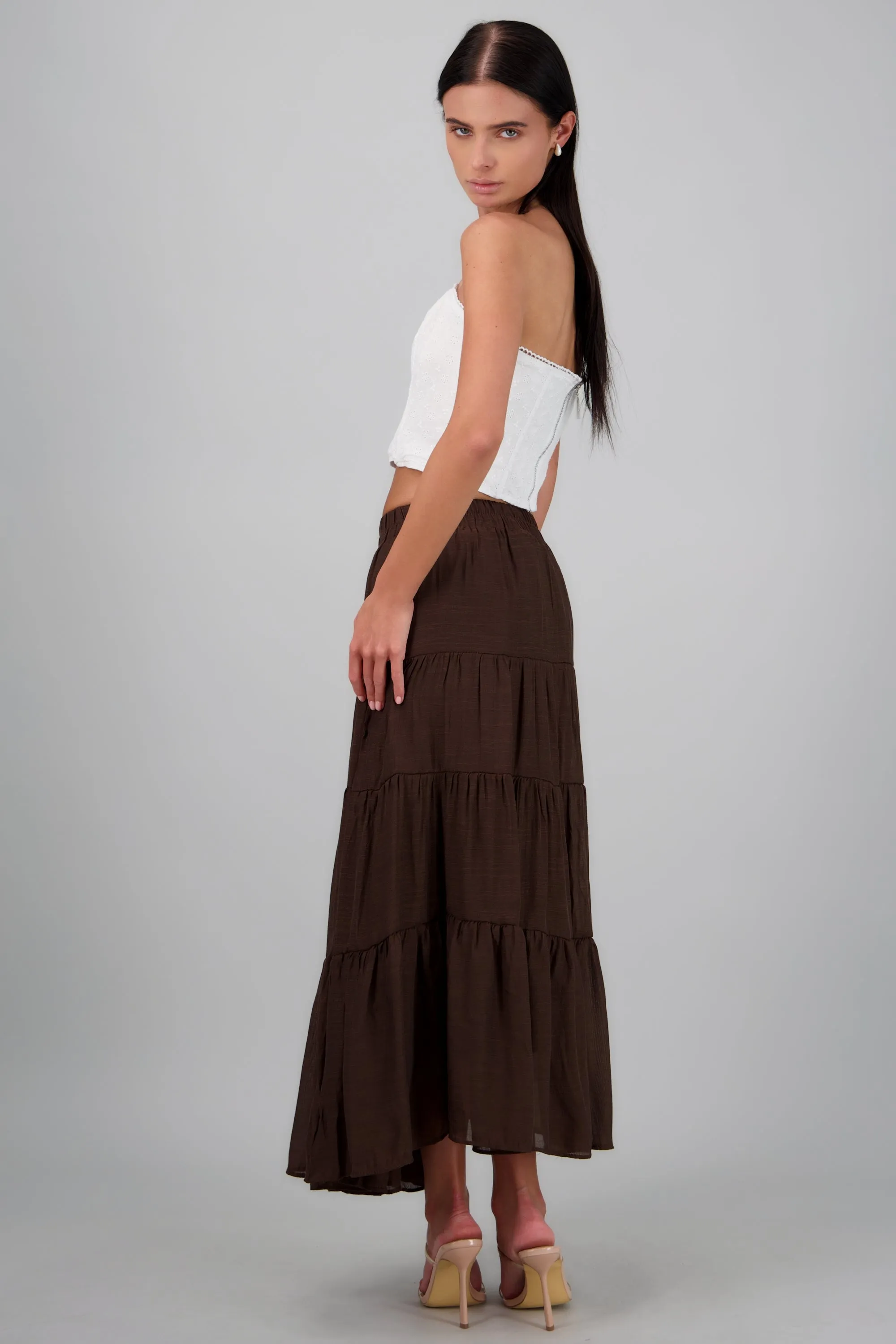 Falda larga de niveles sold by Shasa product image thumbnail 4