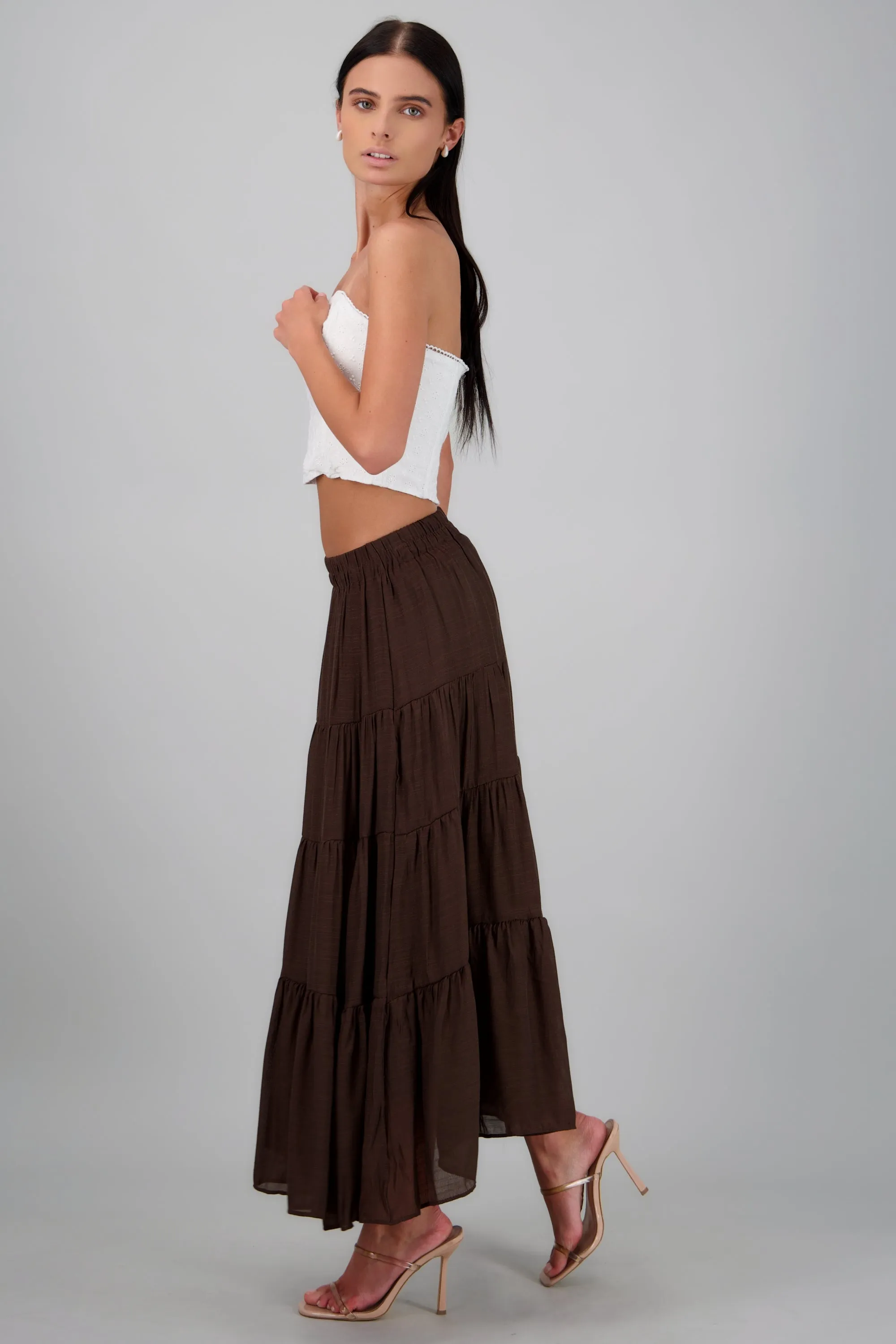 Falda larga de niveles sold by Shasa product image thumbnail 3