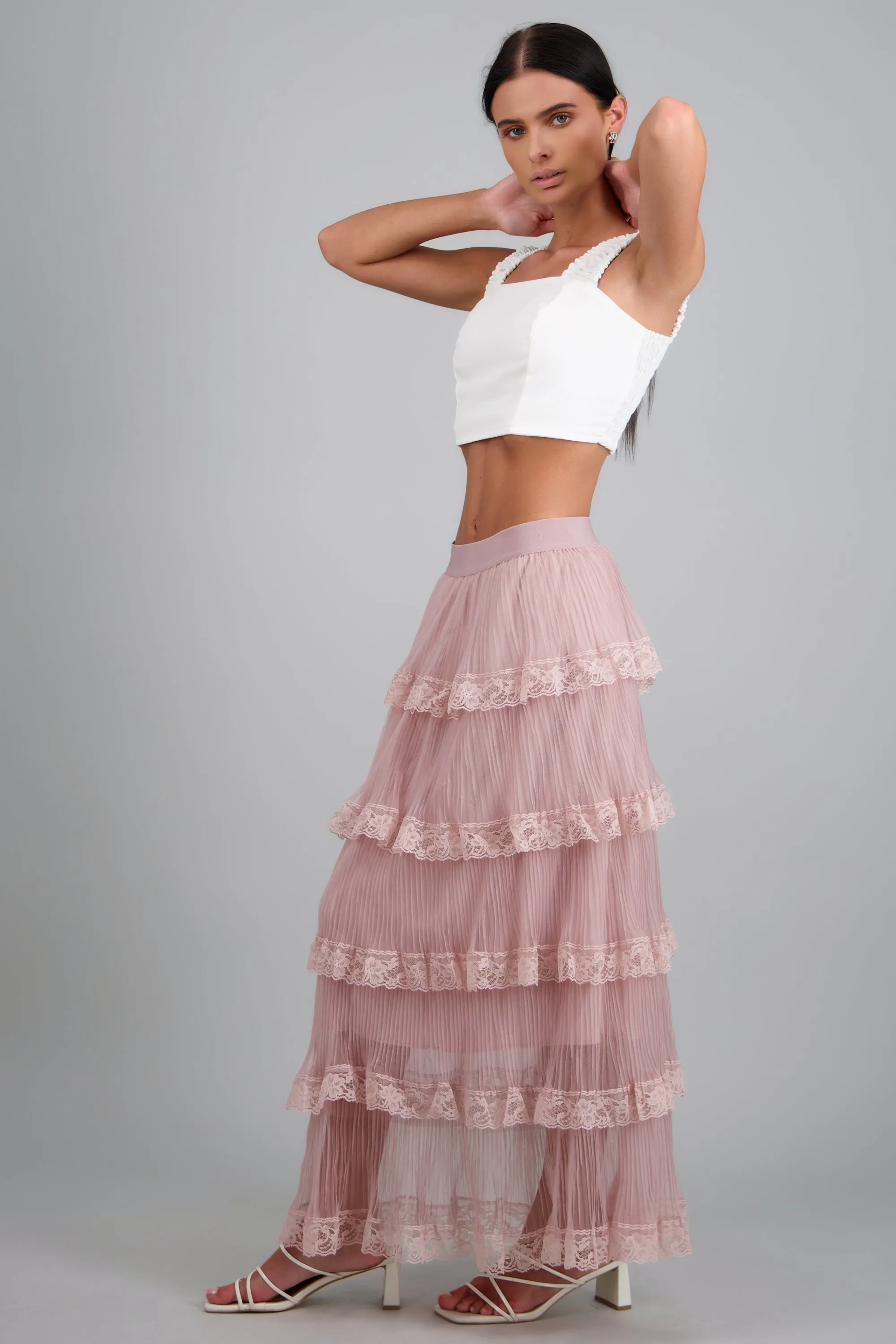 Falda midi olanes sold by Shasa product image thumbnail 2