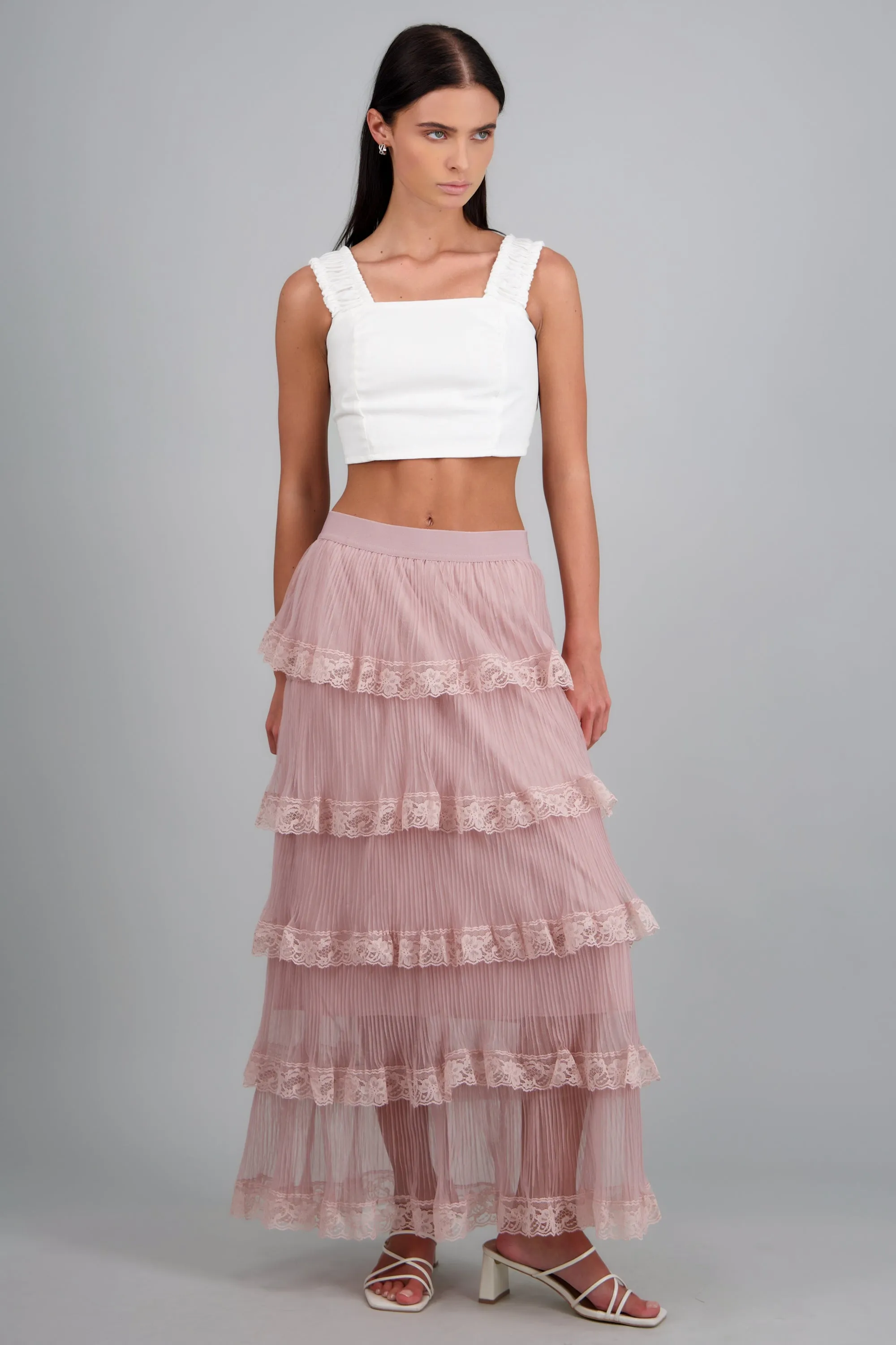 Falda midi olanes sold by Shasa product image thumbnail 3