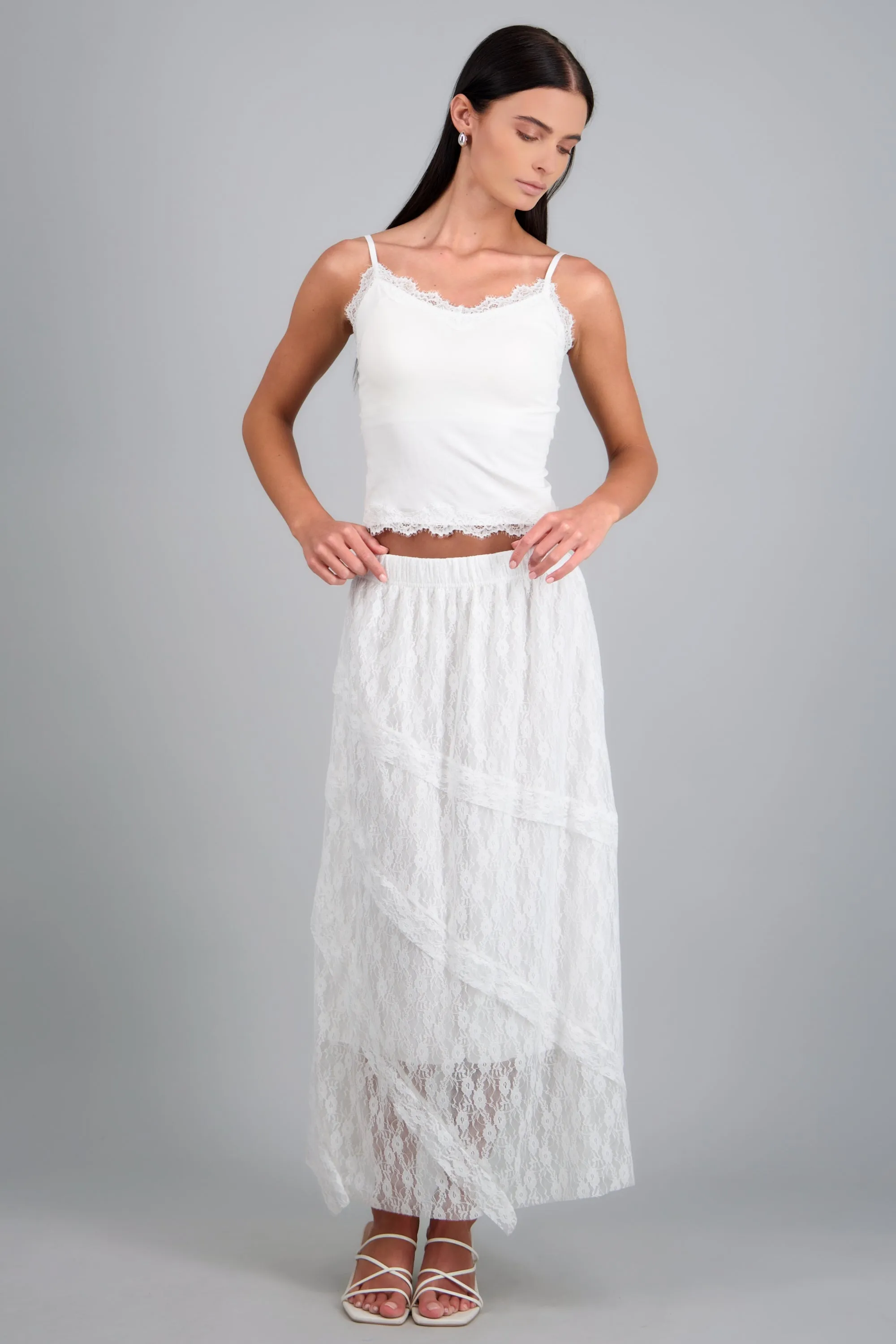 Falda maxi volantes sold by Shasa product image thumbnail 3