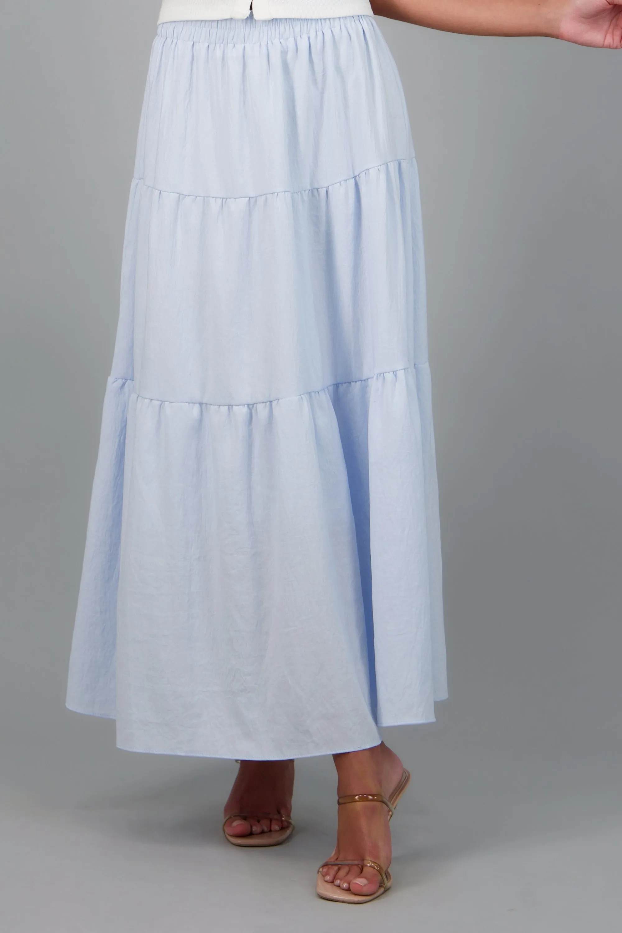 Maxi falda de varios olanes sold by Shasa product image thumbnail 5