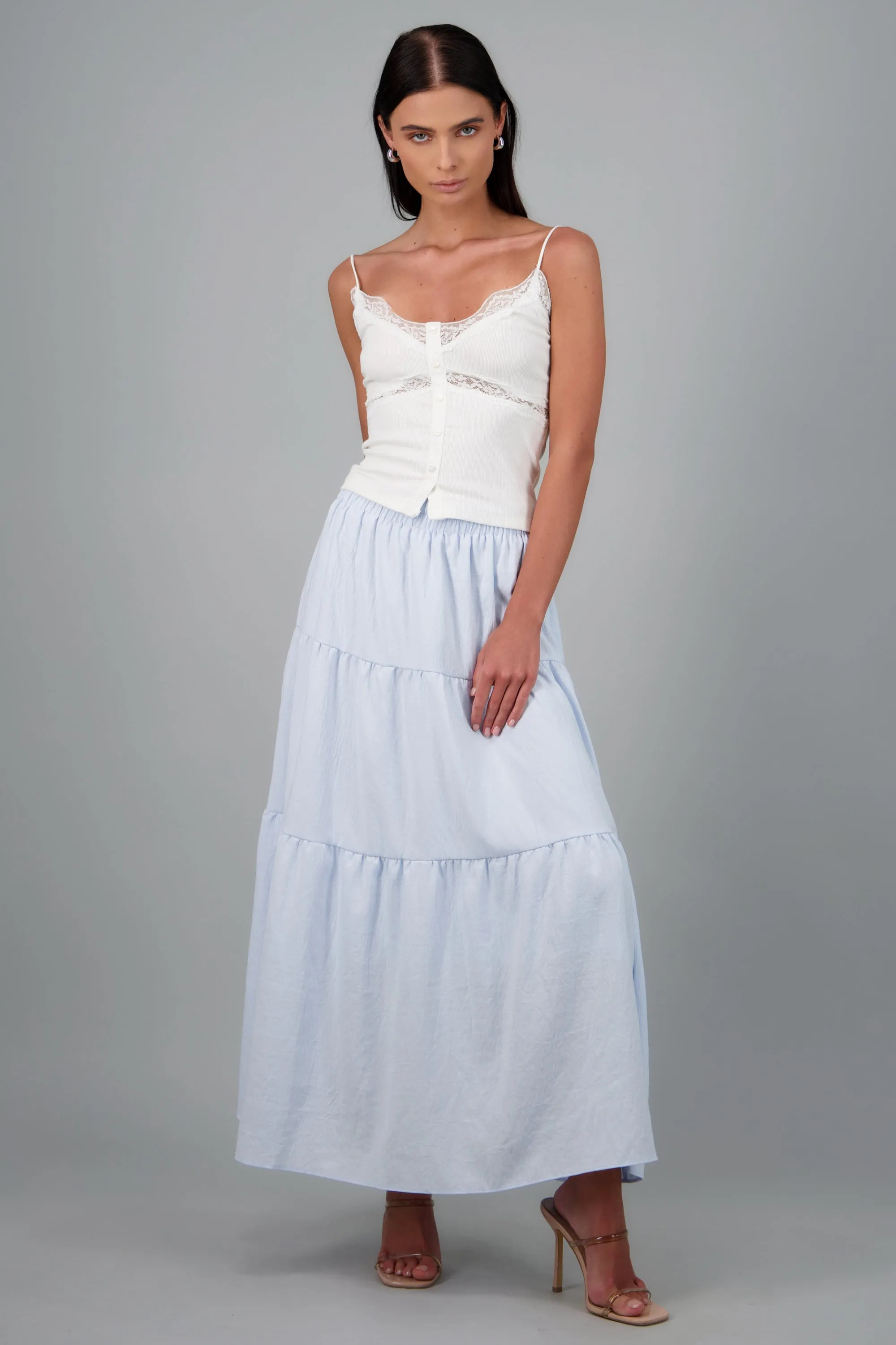 Maxi falda de varios olanes sold by Shasa product image thumbnail 2