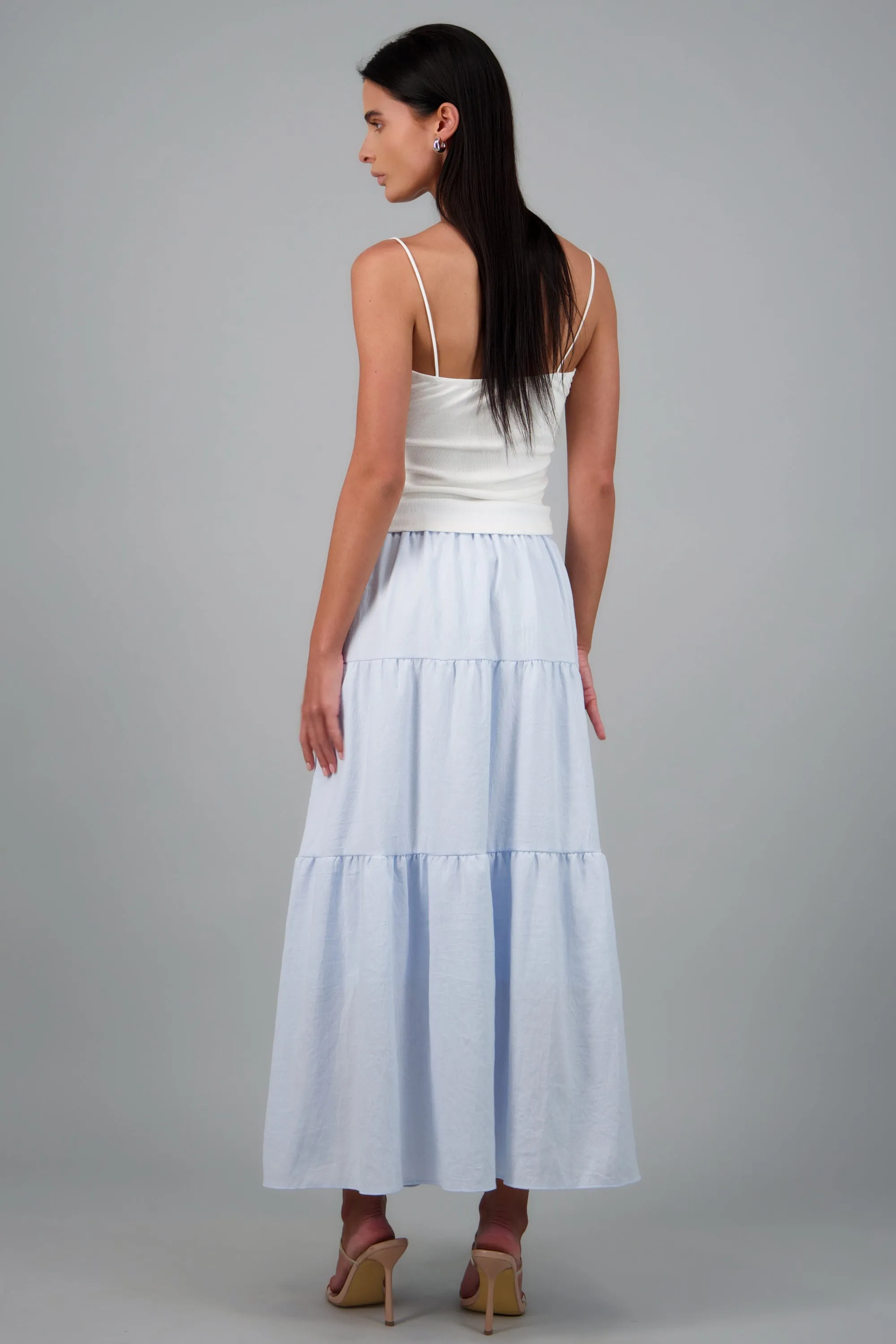 Maxi falda de varios olanes sold by Shasa product image thumbnail 4