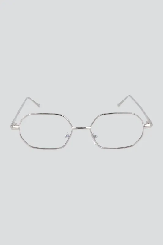 Lentes hexagonales protección luz azul sold by Shasa