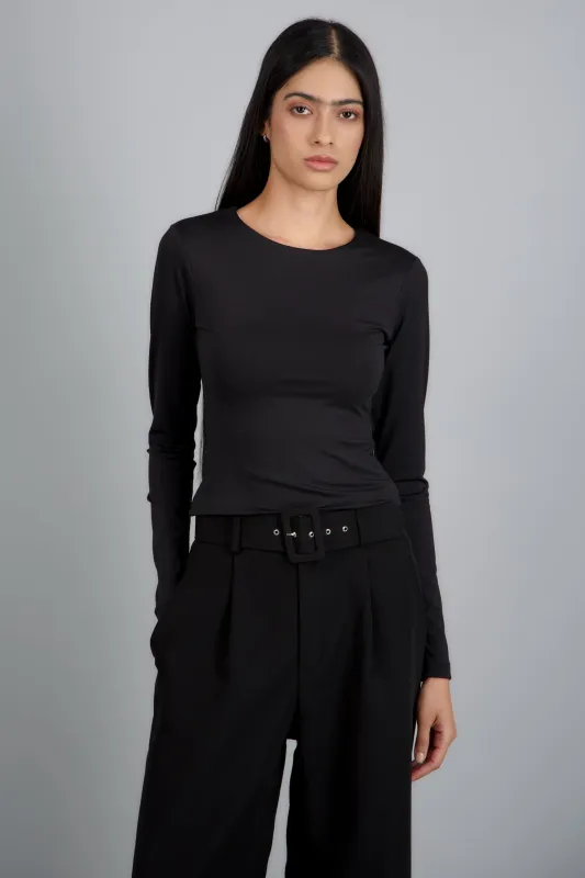 top cuello redondo manga larga sold by Shasa