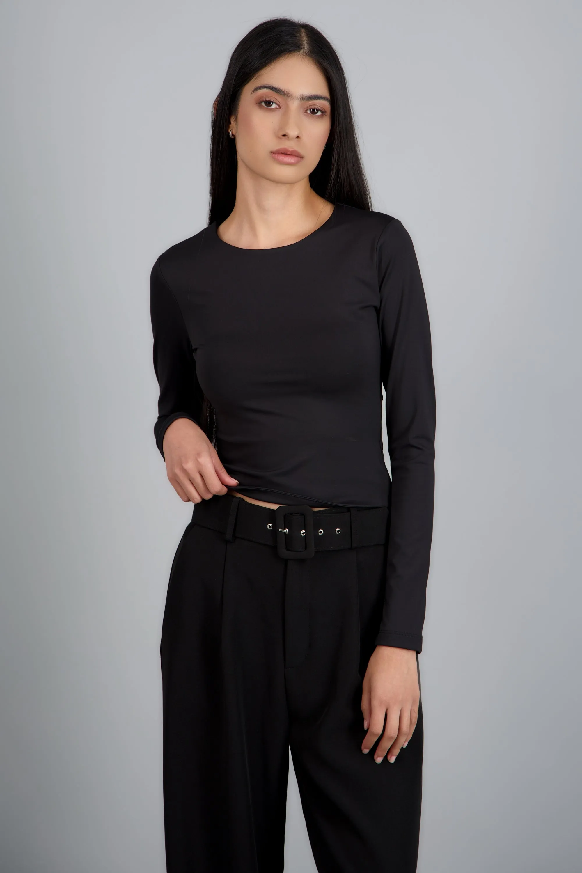 top cuello redondo manga larga sold by Shasa product image thumbnail 2