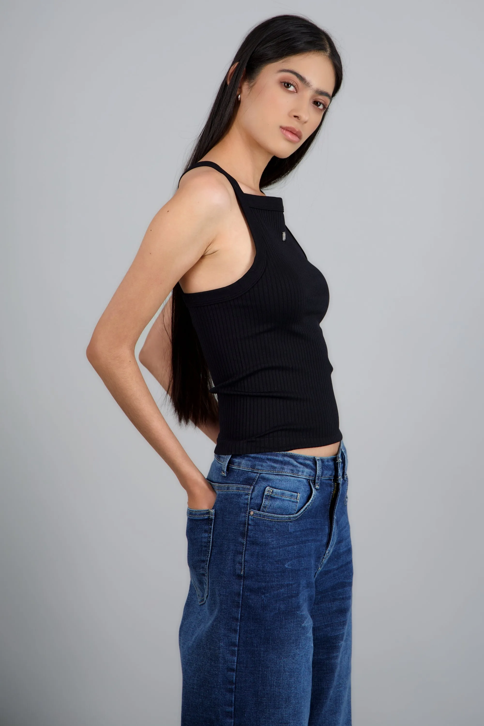 Top rib seamless espalda cruzada sold by Shasa product image thumbnail 3