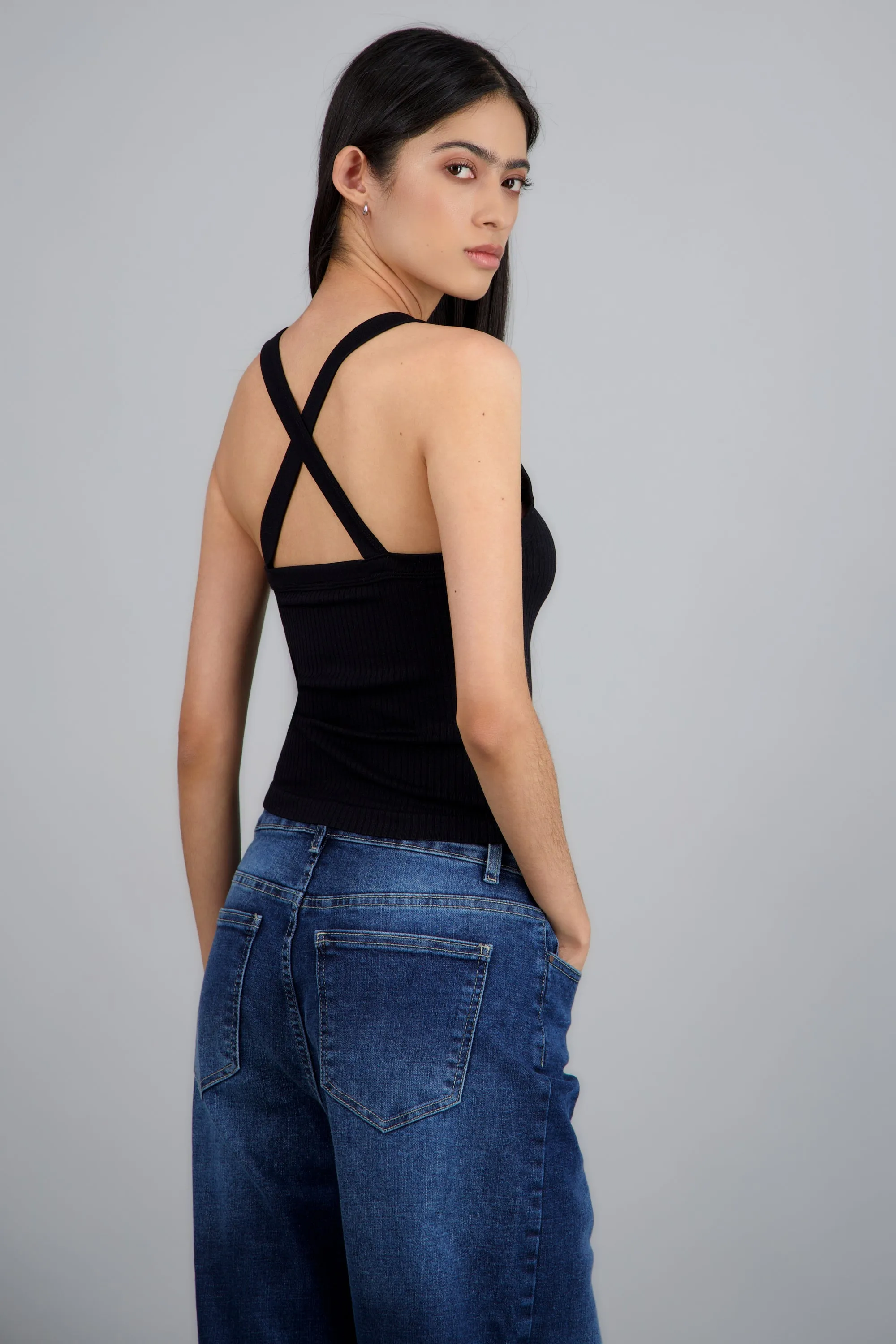 Top rib seamless espalda cruzada sold by Shasa product image thumbnail 4