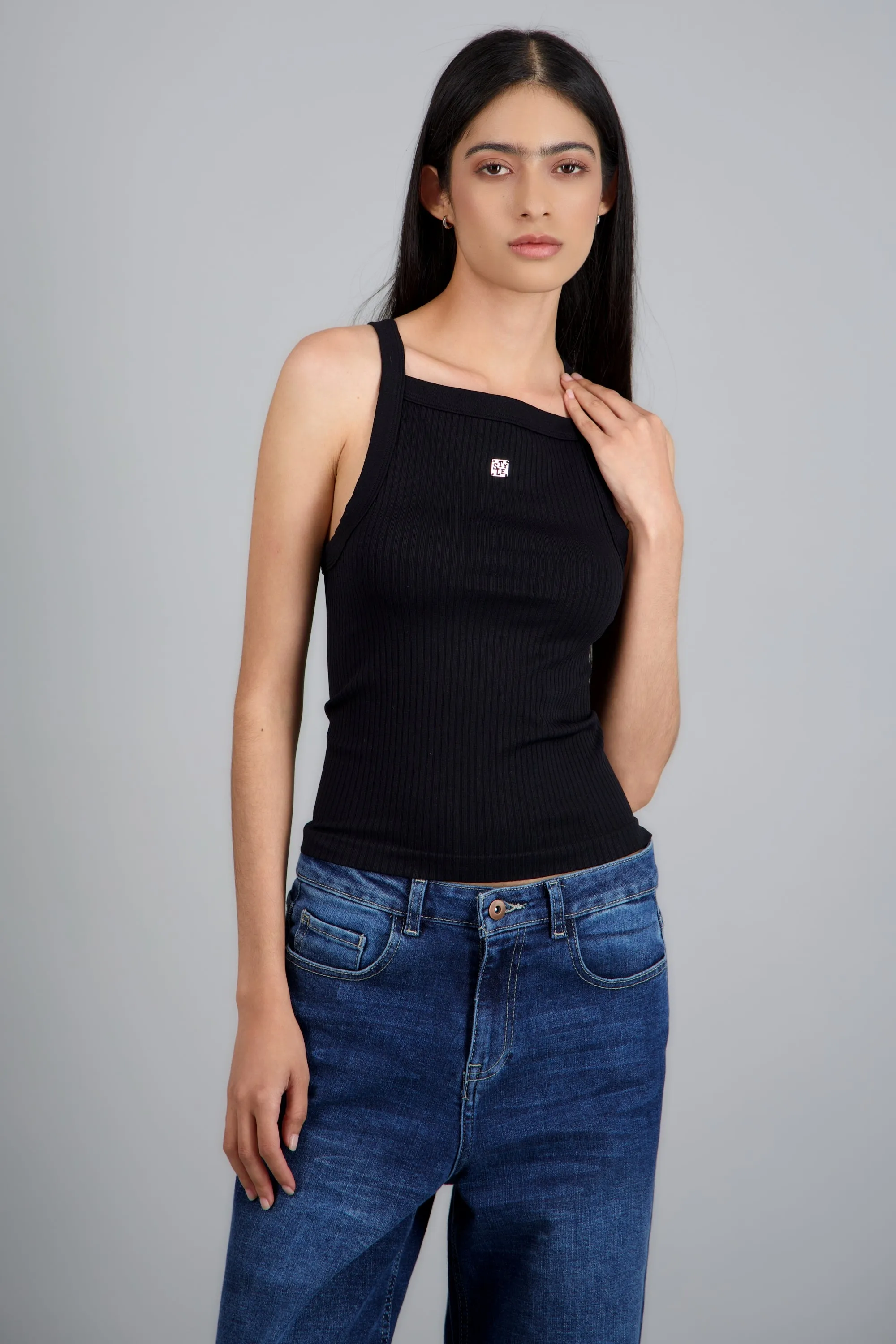 Top rib seamless espalda cruzada sold by Shasa