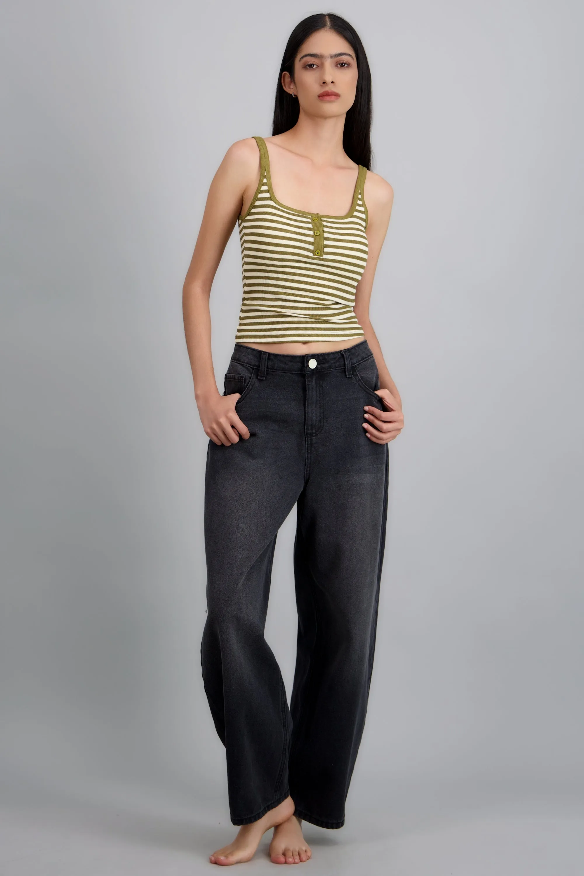 Top tirantes rayas con botones sold by Shasa product image thumbnail 2