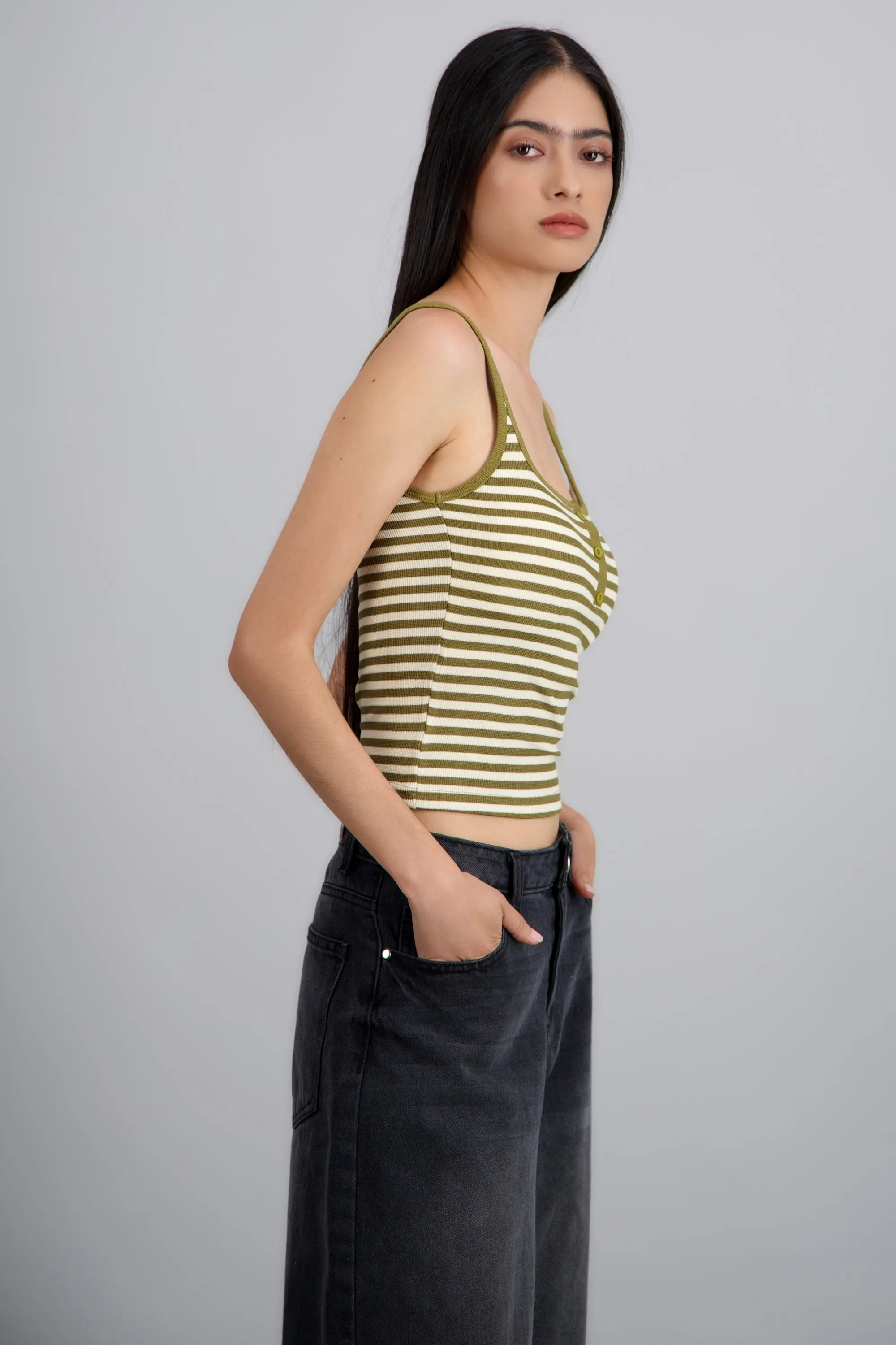 Top tirantes rayas con botones sold by Shasa product image thumbnail 4