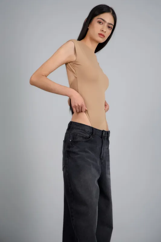 Bodysuit liso escote redondo sold by Shasa