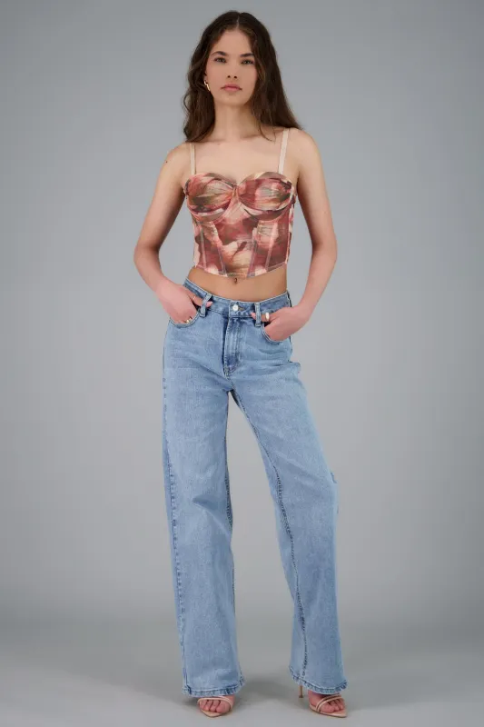 Corset varillas estampado sold by Shasa