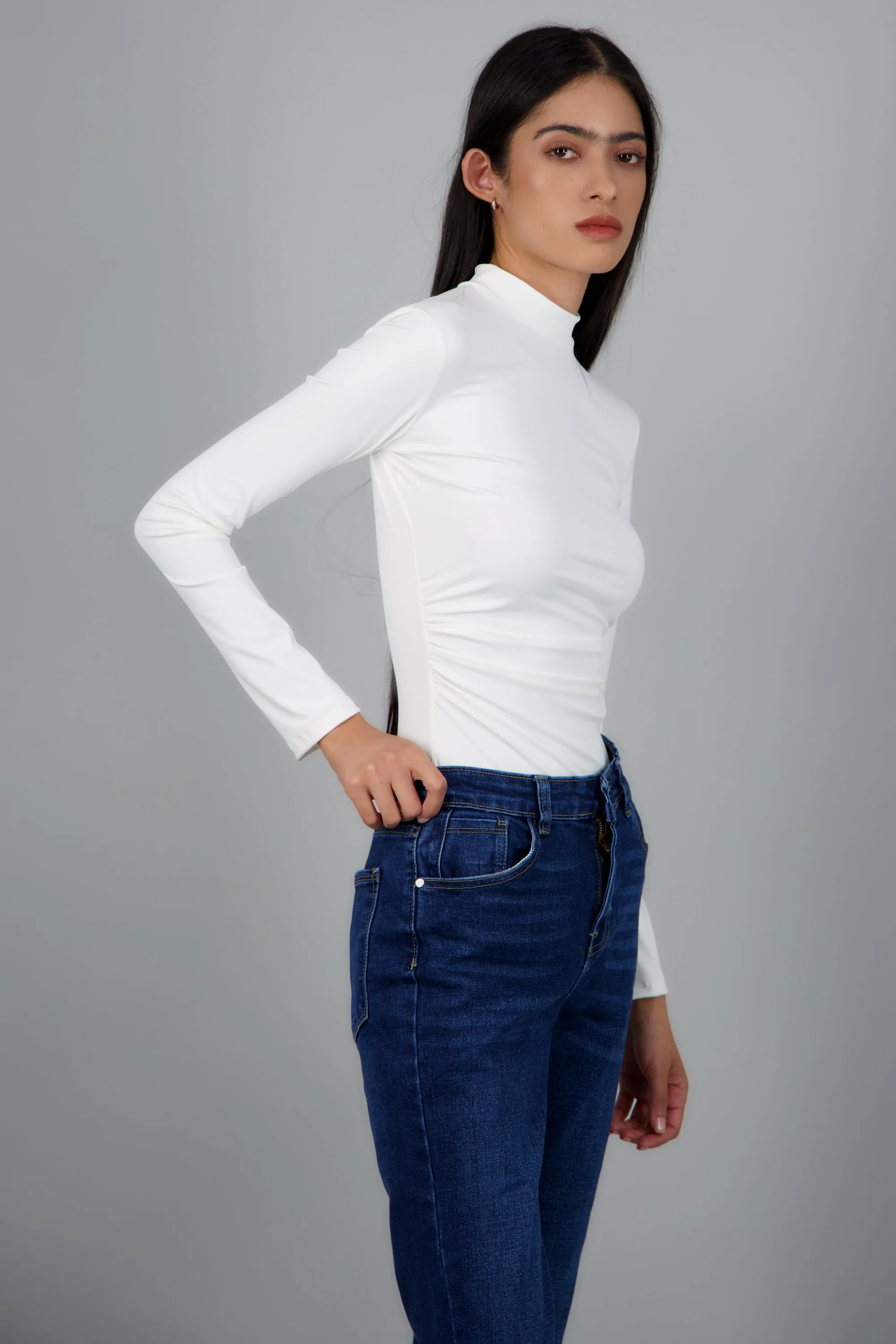 Body cuello alto detalle drapeado sold by Shasa product image thumbnail 2