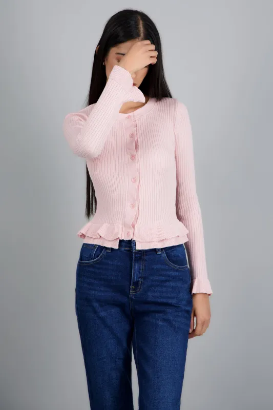 CARDIGAN LIGERO DET OLANES KNI sold by Shasa