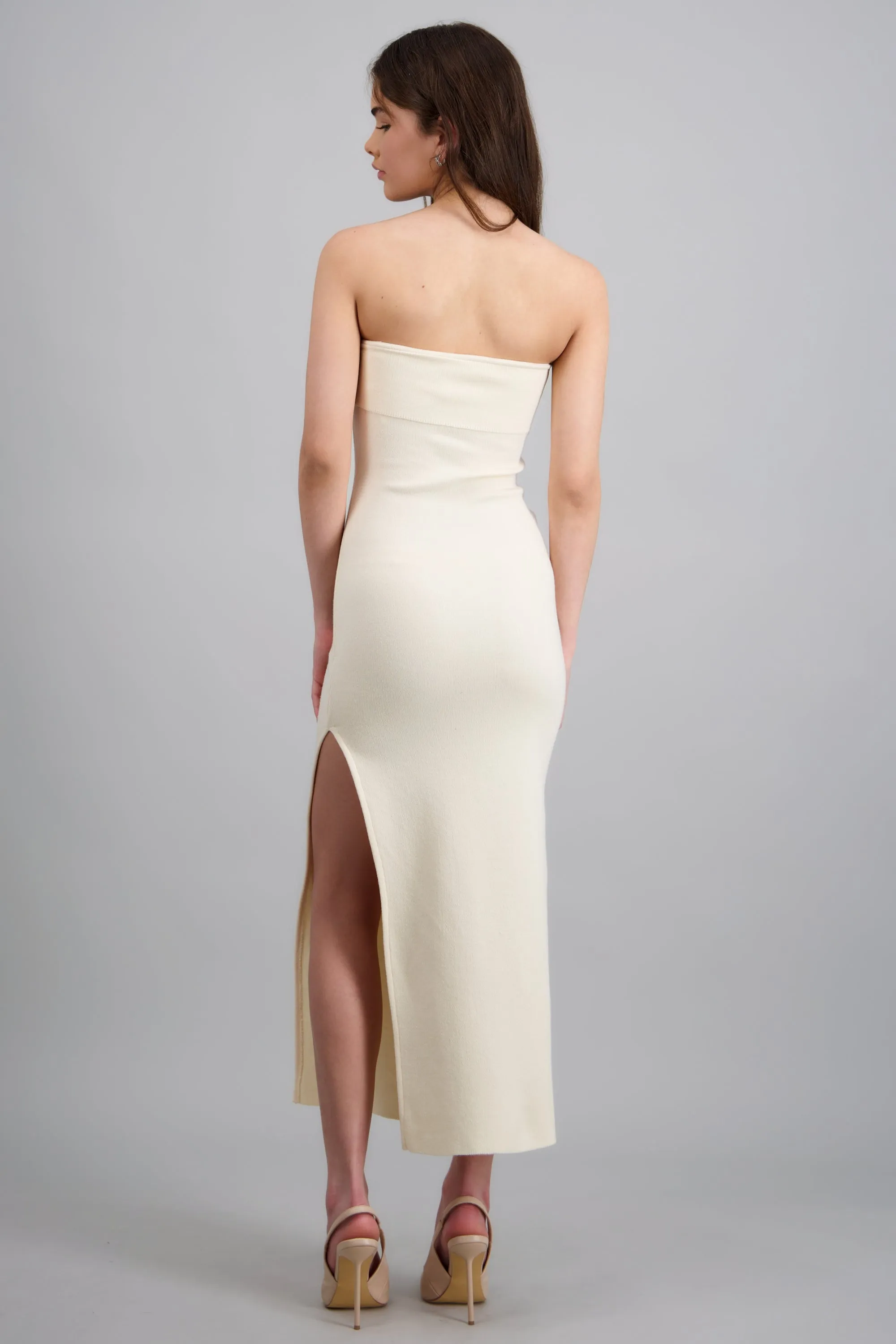 Vestido maxi doblez liso sold by Shasa product image thumbnail 4