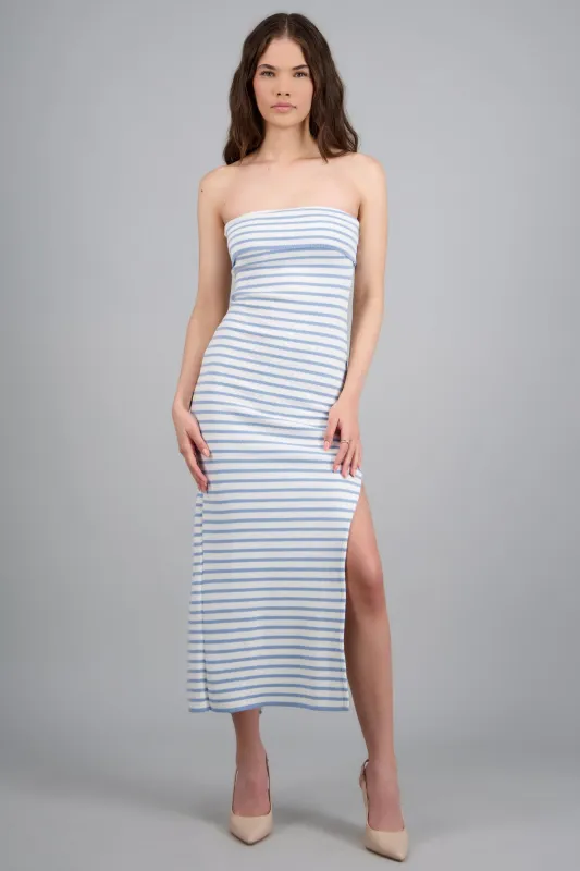 VESTIDO MAXI DET DOBLEZ KNI sold by Shasa