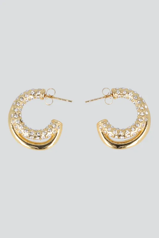 Arracadas 2L brillos pq sold by Shasa