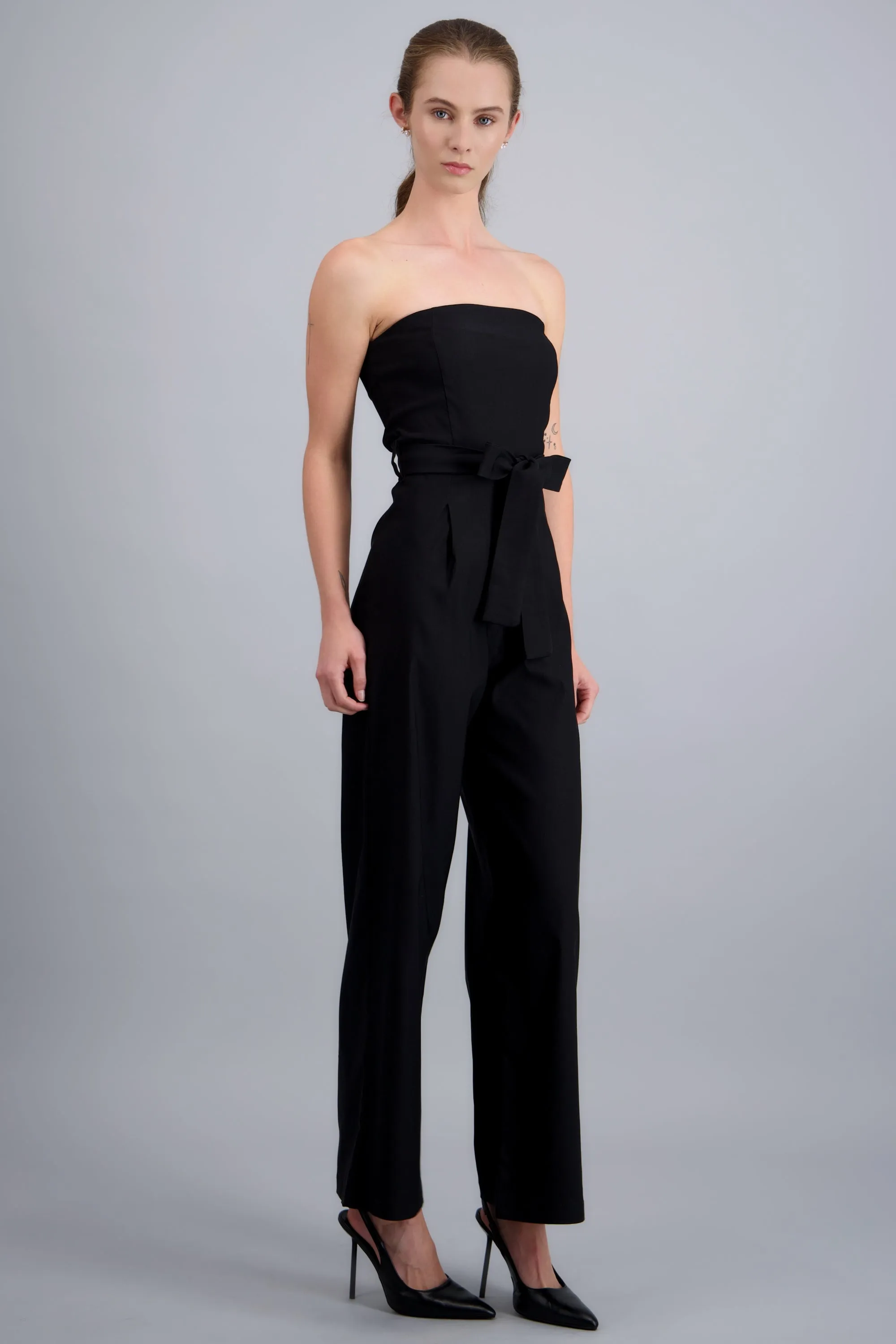 Jumpsuit strapless con cinto sold by Shasa product image thumbnail 2