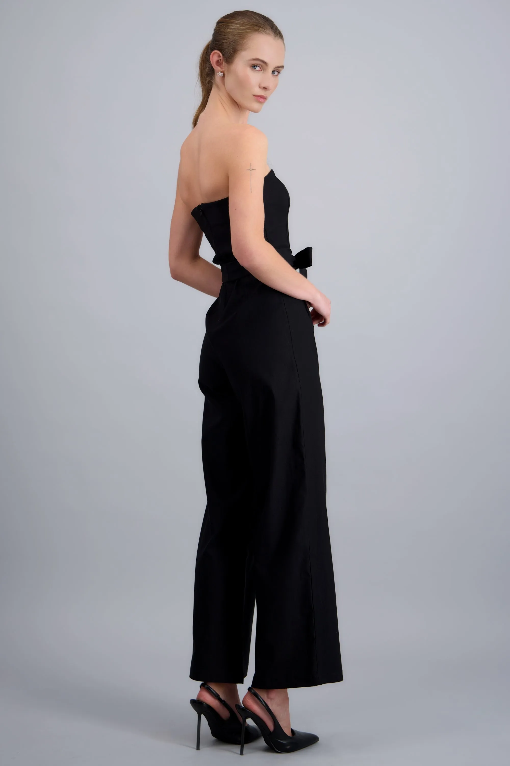 Jumpsuit strapless con cinto sold by Shasa product image thumbnail 4