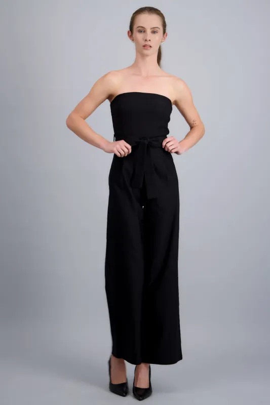 Jumpsuit strapless con cinto sold by Shasa