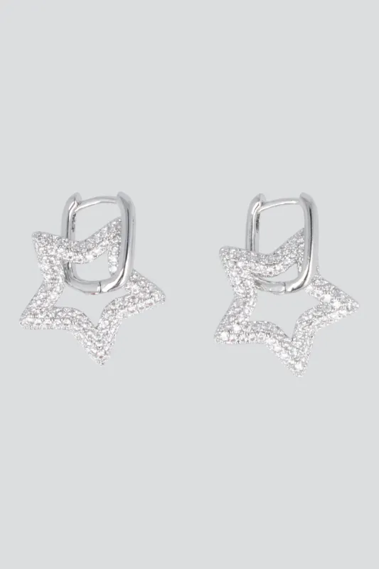 Arracadas estrellas full brillos sold by Shasa