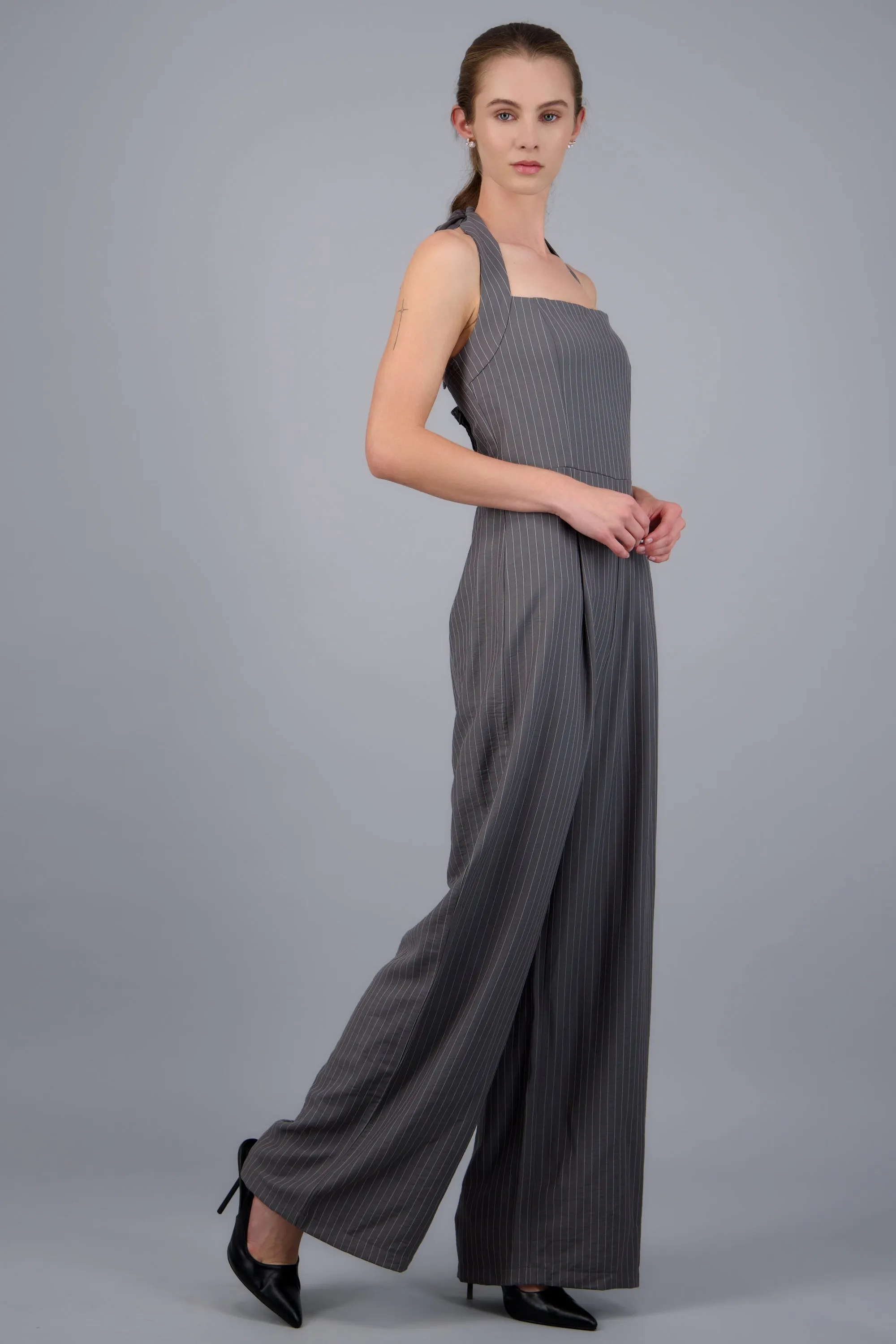 Jumpsuit halter de rayas sold by Shasa product image thumbnail 2