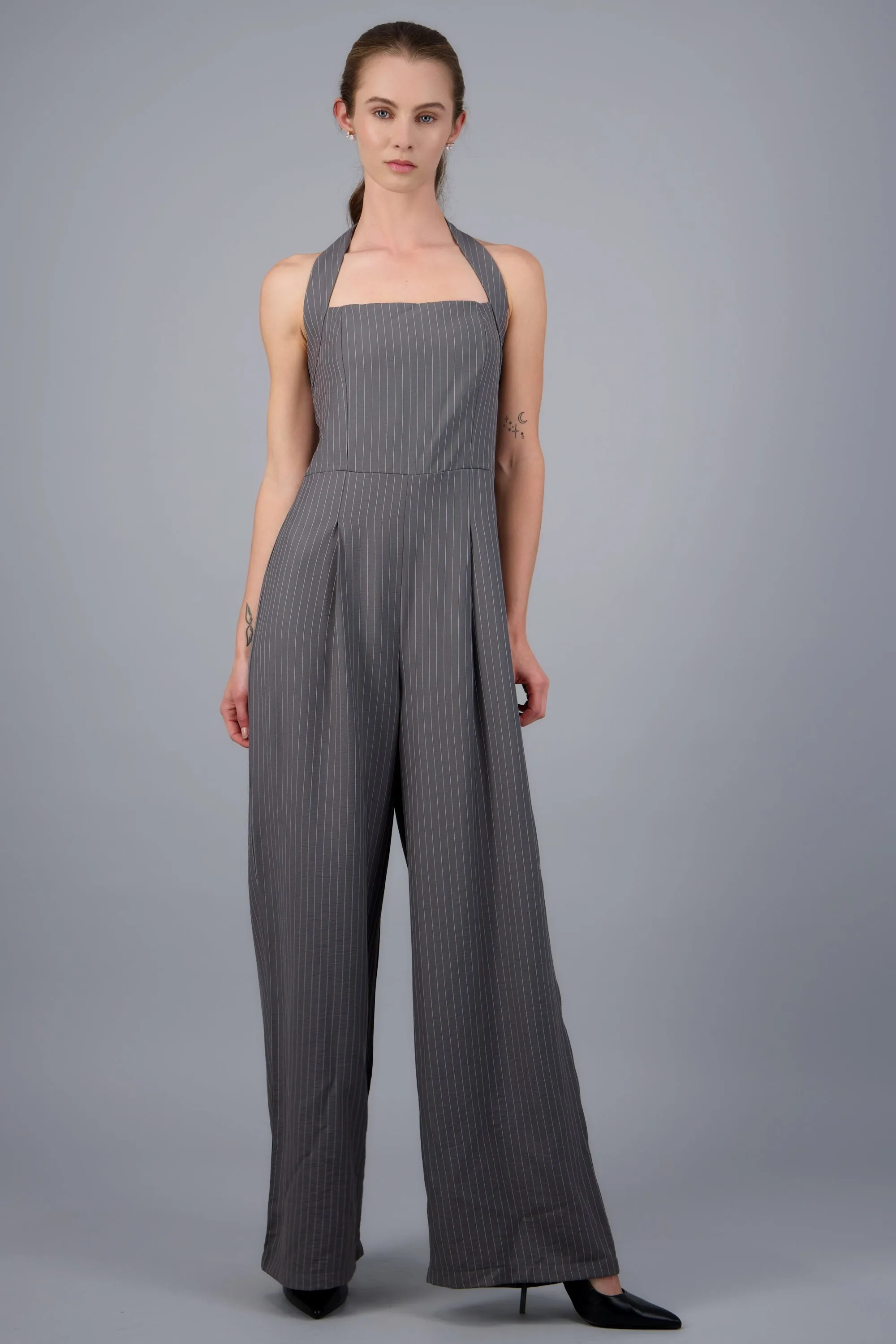 Jumpsuit halter de rayas sold by Shasa product image thumbnail 3