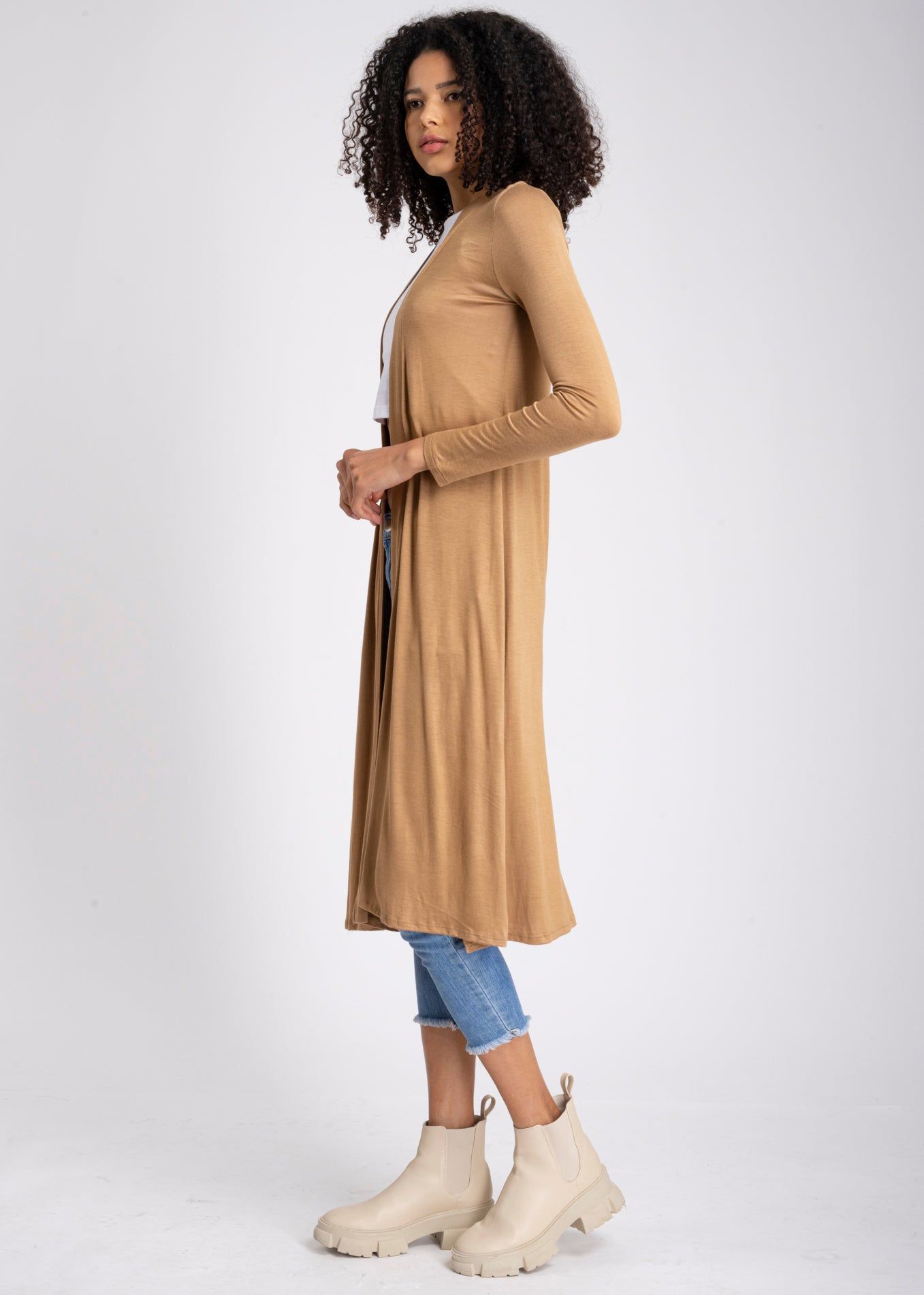 Cárdigan largo aberturas laterales sold by Shasa product image thumbnail 3