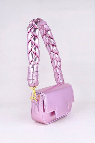 Bolsa metálica asa trenzada sold by Shasa product image thumbnail 5