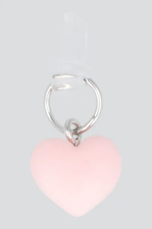 Cel charm corazón lightning made by Shasa